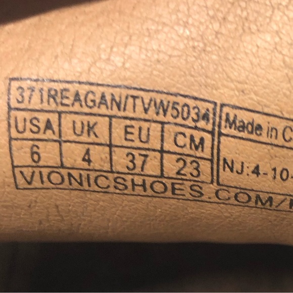 Vionic Reagan Black Patent Leather Tassel Loafers Slip On Mules - Picture 10 of 11